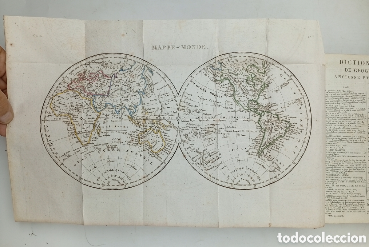 Old books: Dictionnaire geographies J G Masselin 1827