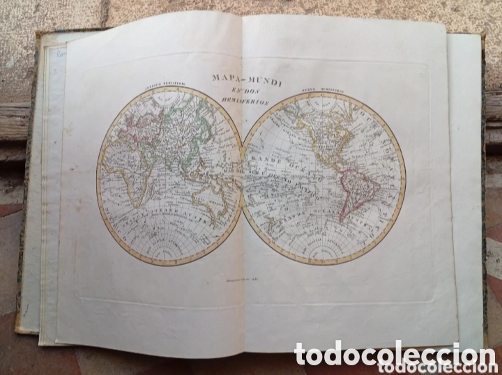 Libros antiguos: Gran Atlas 1835 editado Barcelona 42 mapas