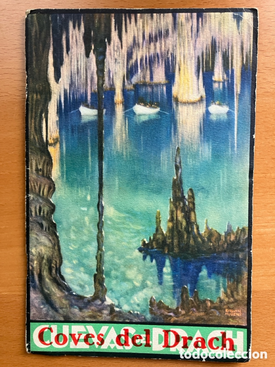 Libros antiguos: Les Coves del Drach edici&oacute;n de 1933