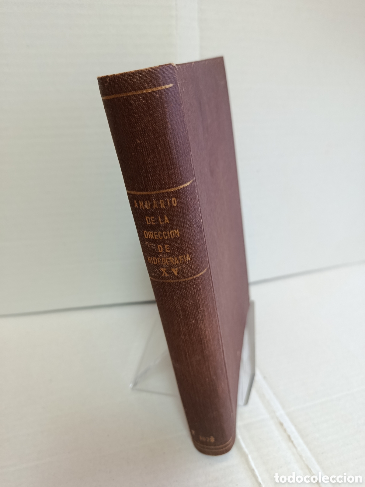 Livros antigos: Anuario de la Direcci&oacute;n de Hidrografia (1878)