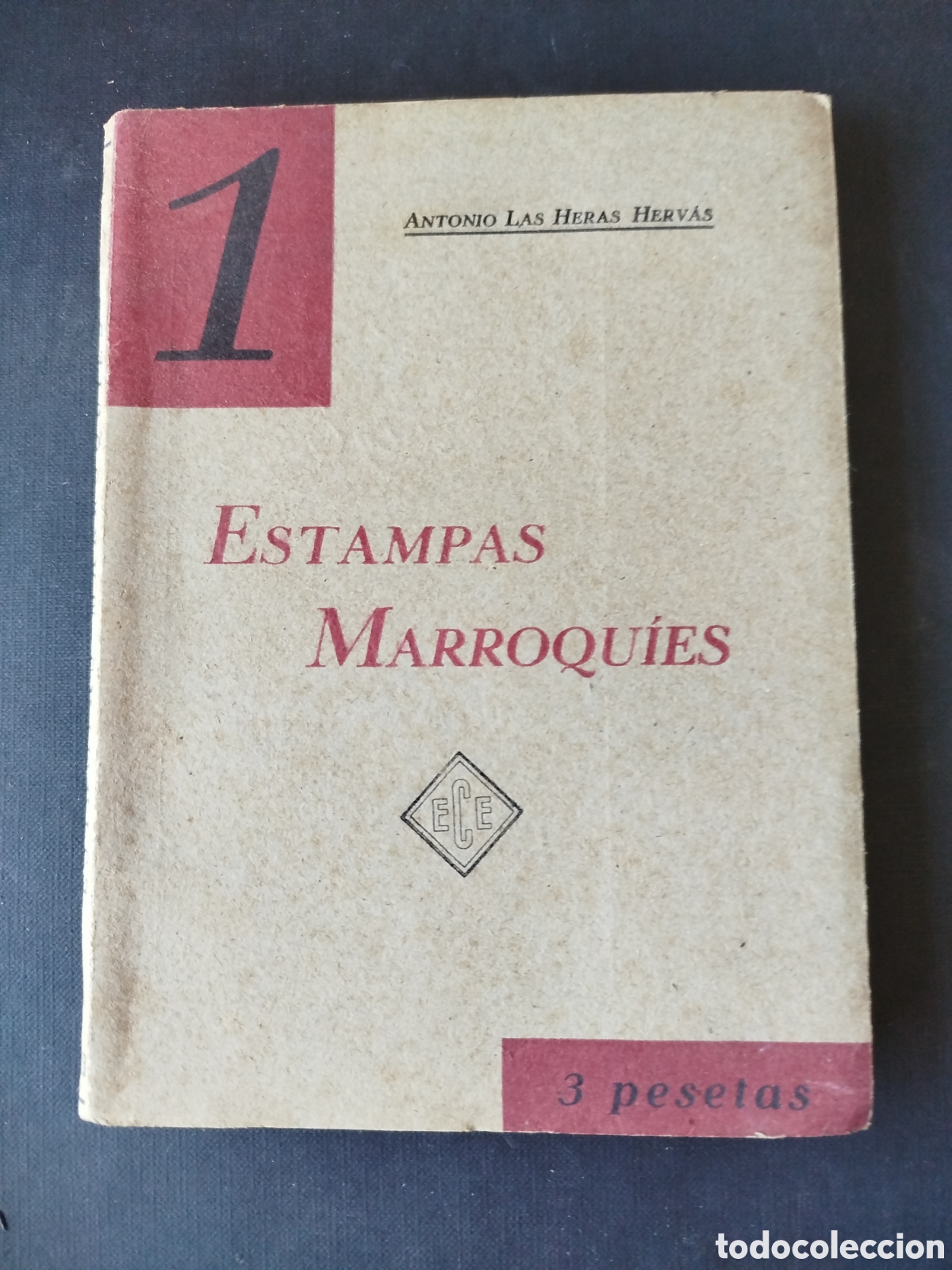 Libros antiguos: ESTAMPAS MARROQU&Iacute;ES ( ENSAYO). ANTONIO LAS HERAS HERVAS. BILBAO ca. 1930