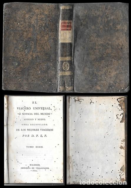 Libros antiguos: EL VIAGERO UNIVERSAL &Oacute; NOTICIA DEL MUNDO ANTIGUO Y NUEVO - D.P.E.P. - A-VIA-997