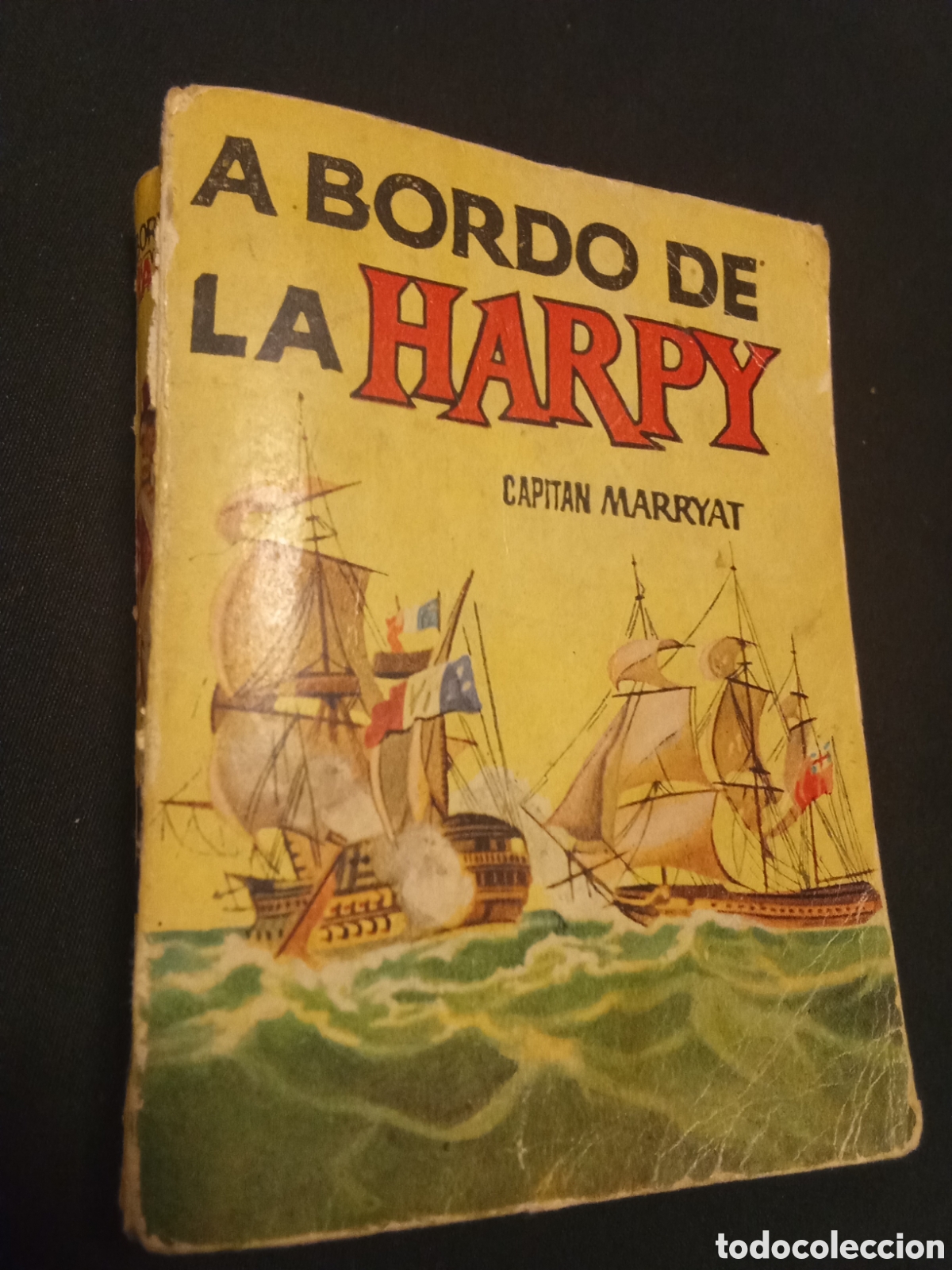 Libros antiguos: LIBRO DE TEXTO ANTIGUO A BORDO DE LA HARPY