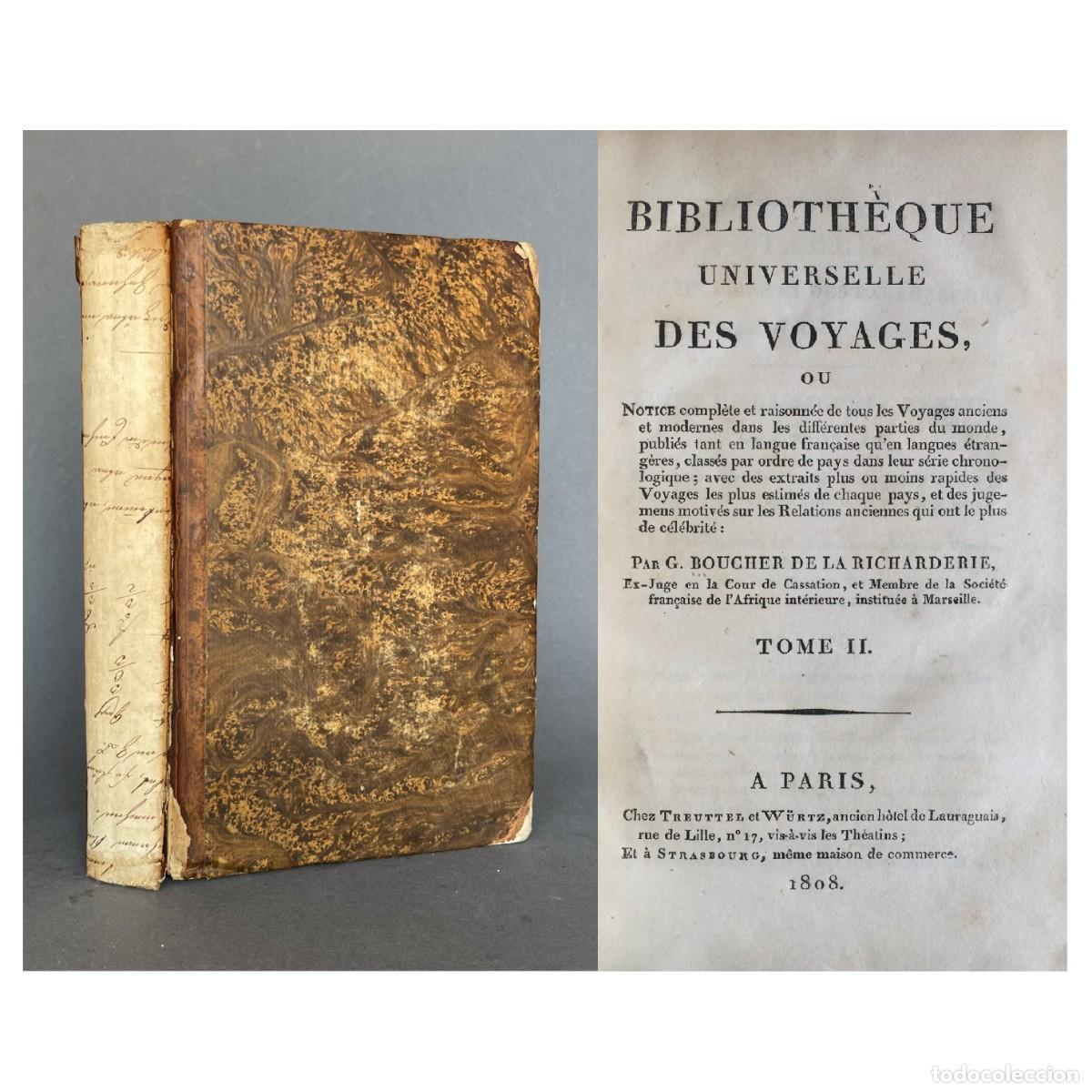 Libros antiguos: A&ntilde;o 1808 - Rusia - Suiza - Turqu&iacute;a - Biblioth&eacute;que universelle des voyages - Viajes - Bibliograf&iacute;a