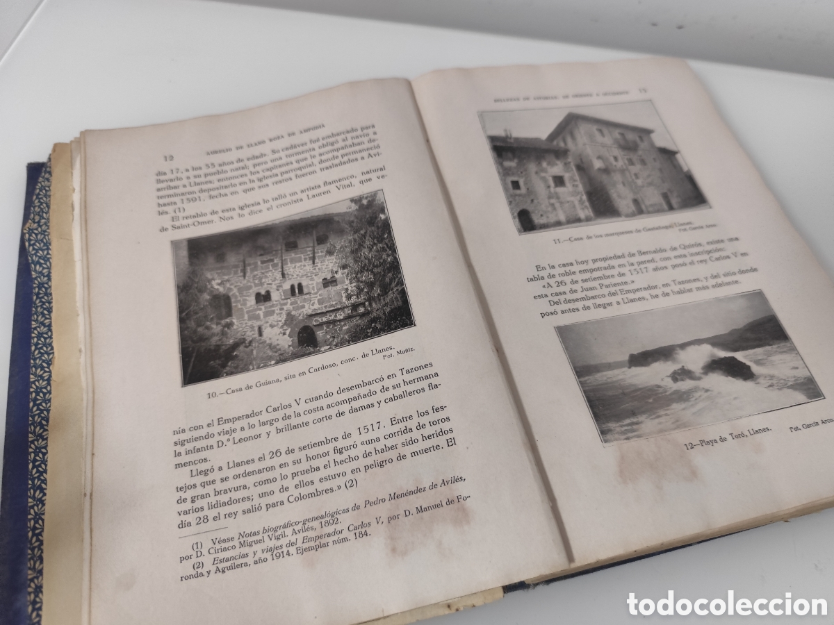 Libros antiguos: AURELIO DE LLANO. BELLEZAS DE ASTURIAS. 1928. ASTURIAS. PRIMERA EDICION. MAL ESTADO- VER DESCRIPCION - Foto 11