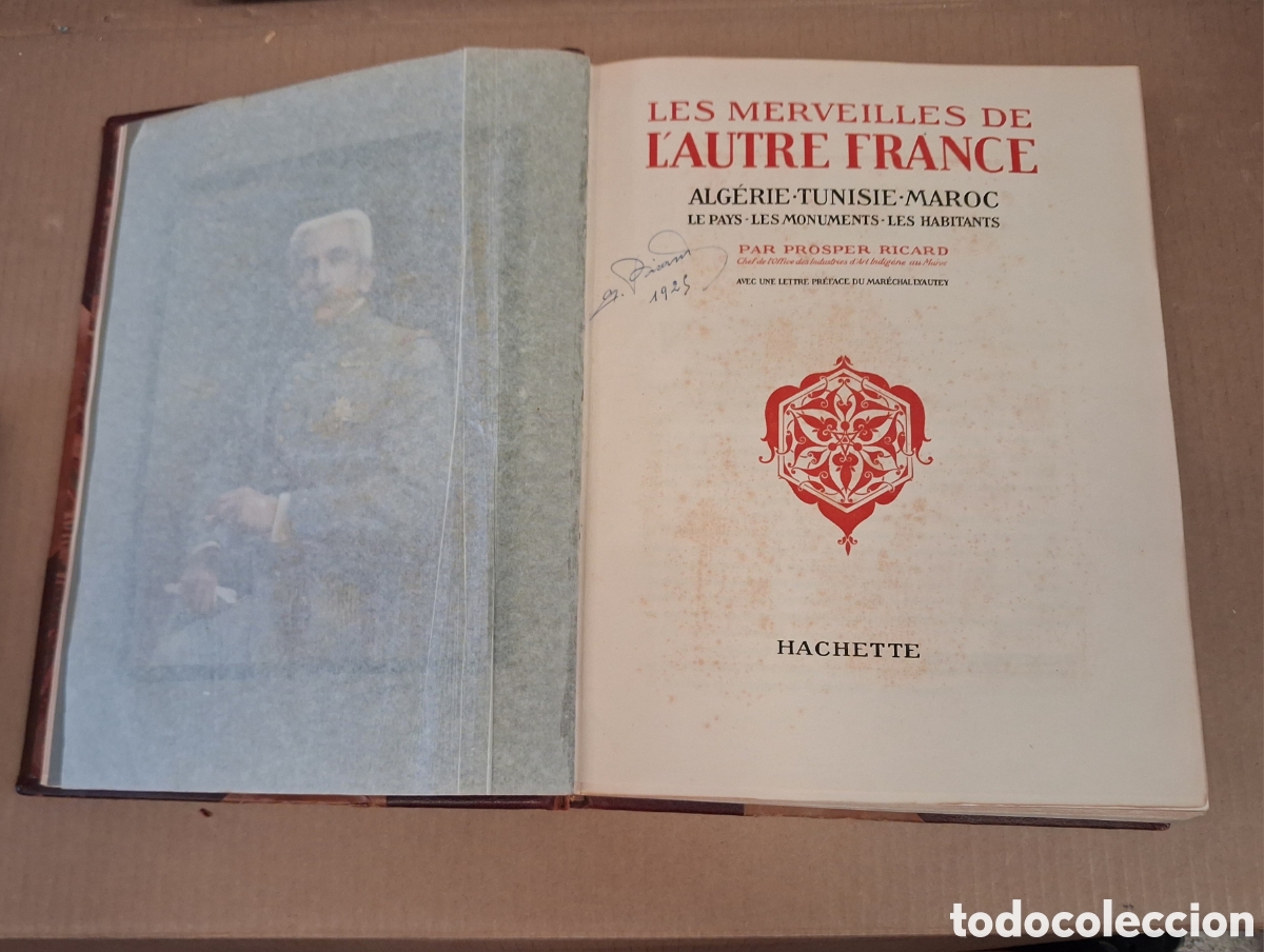 Libri antichi: LES MERVEILLES DE L'AUTRE FRANCE. PAR PROSPER RICARD. HACHETTE 1924.