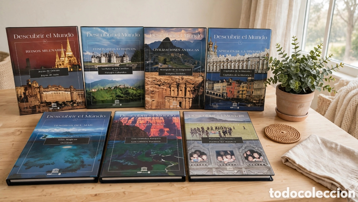 Libros antiguos: Colecci&oacute;n Descubrir el mundo