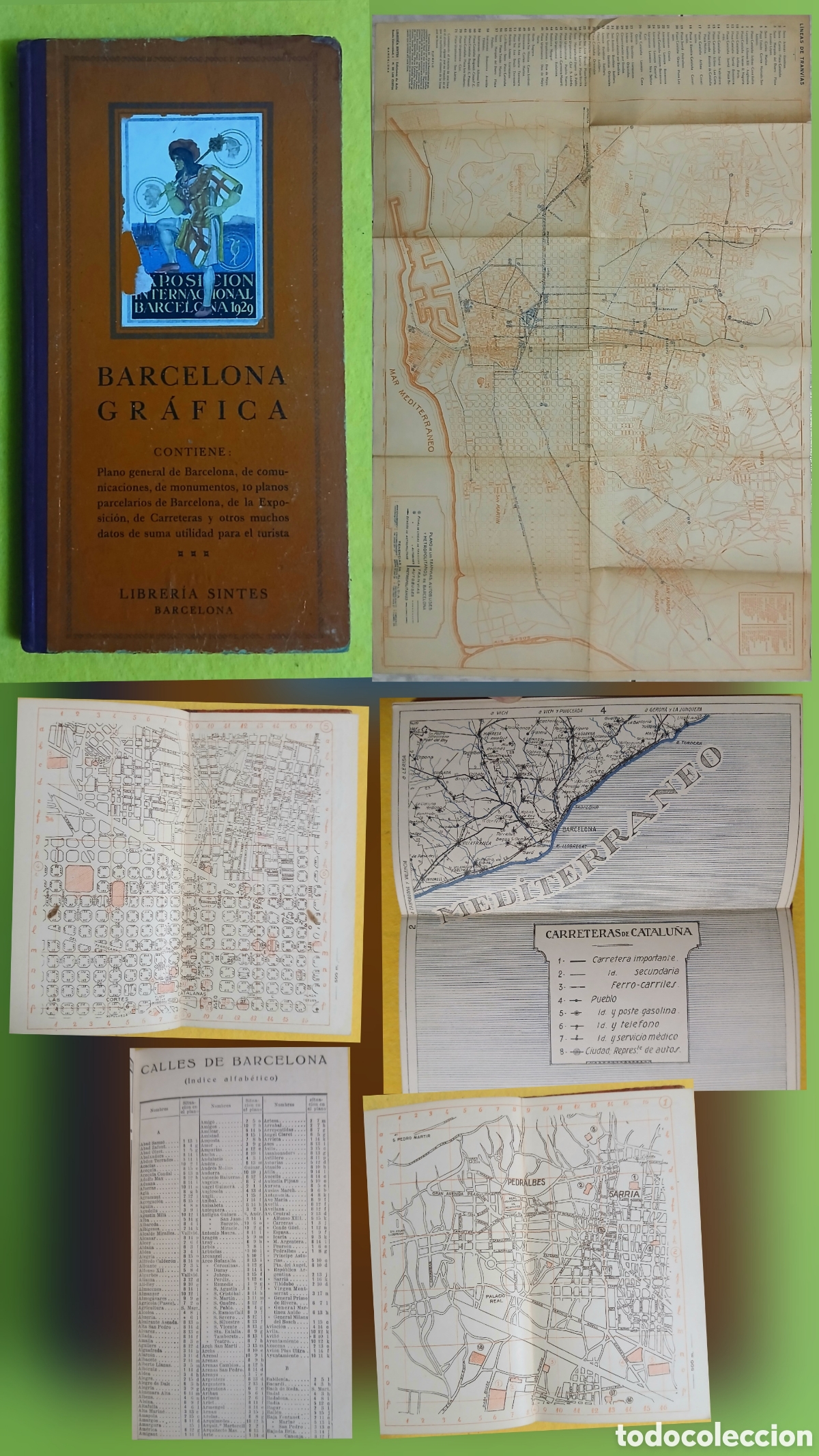 Old books: Barcelona gr&aacute;fica, libreria sintes