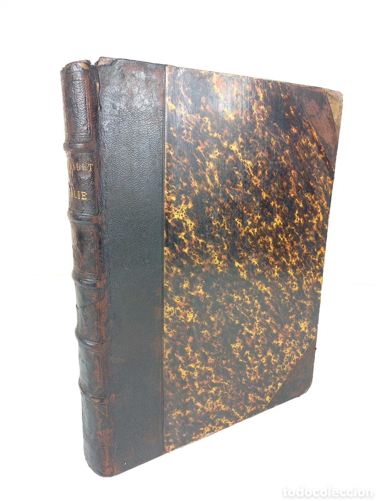 Libros antiguos: L'ITALIE par J. Gourdault - 450 gravures sur bois - Paris Hachette 1877 - Reli&eacute;
