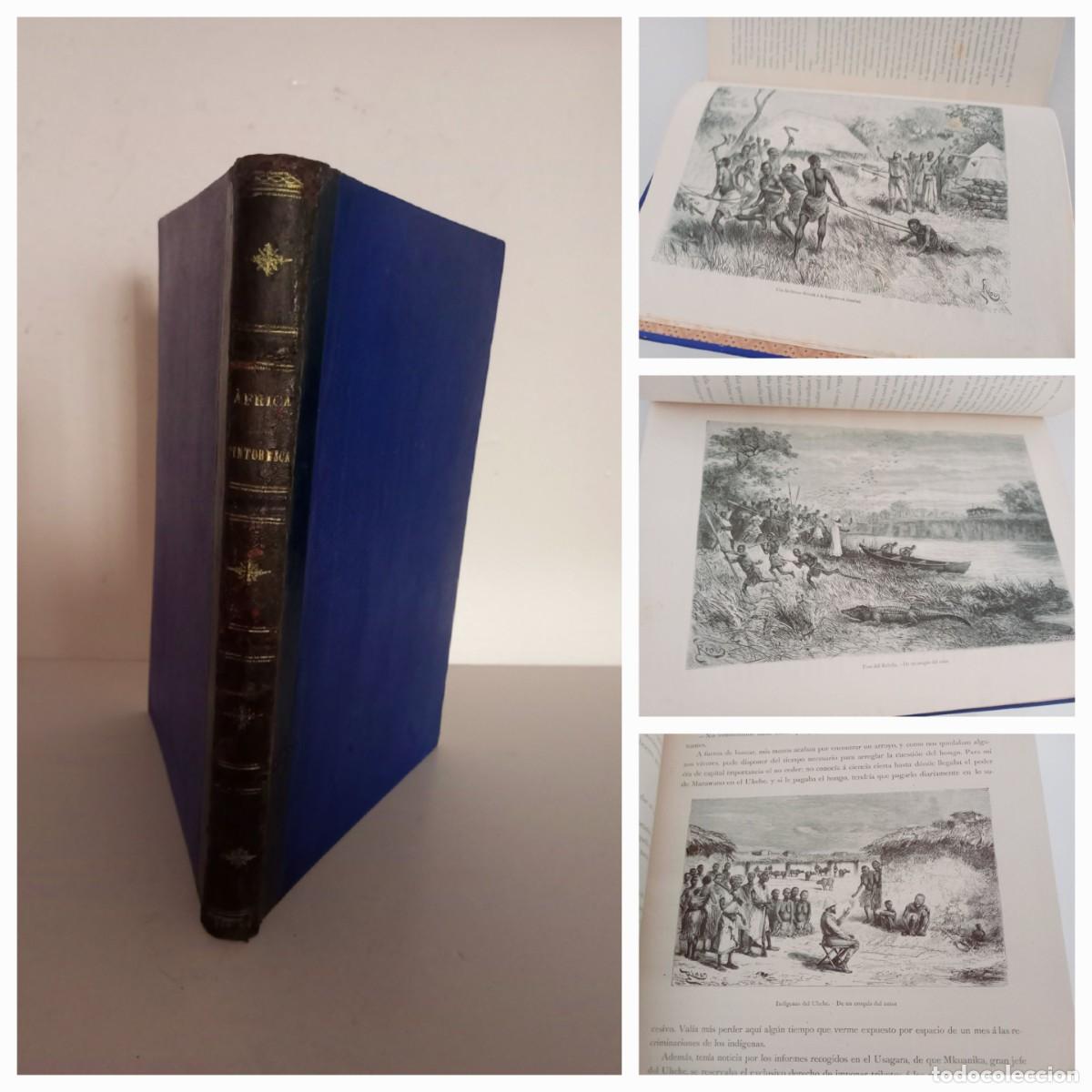 Libros antiguos: FABULOSO MEJOR LIBRO V GIRAUD PINTORESCA AFRICA 140 A&Ntilde;OS TODO EL SABOR DEL AFRICA MISTERIOSA