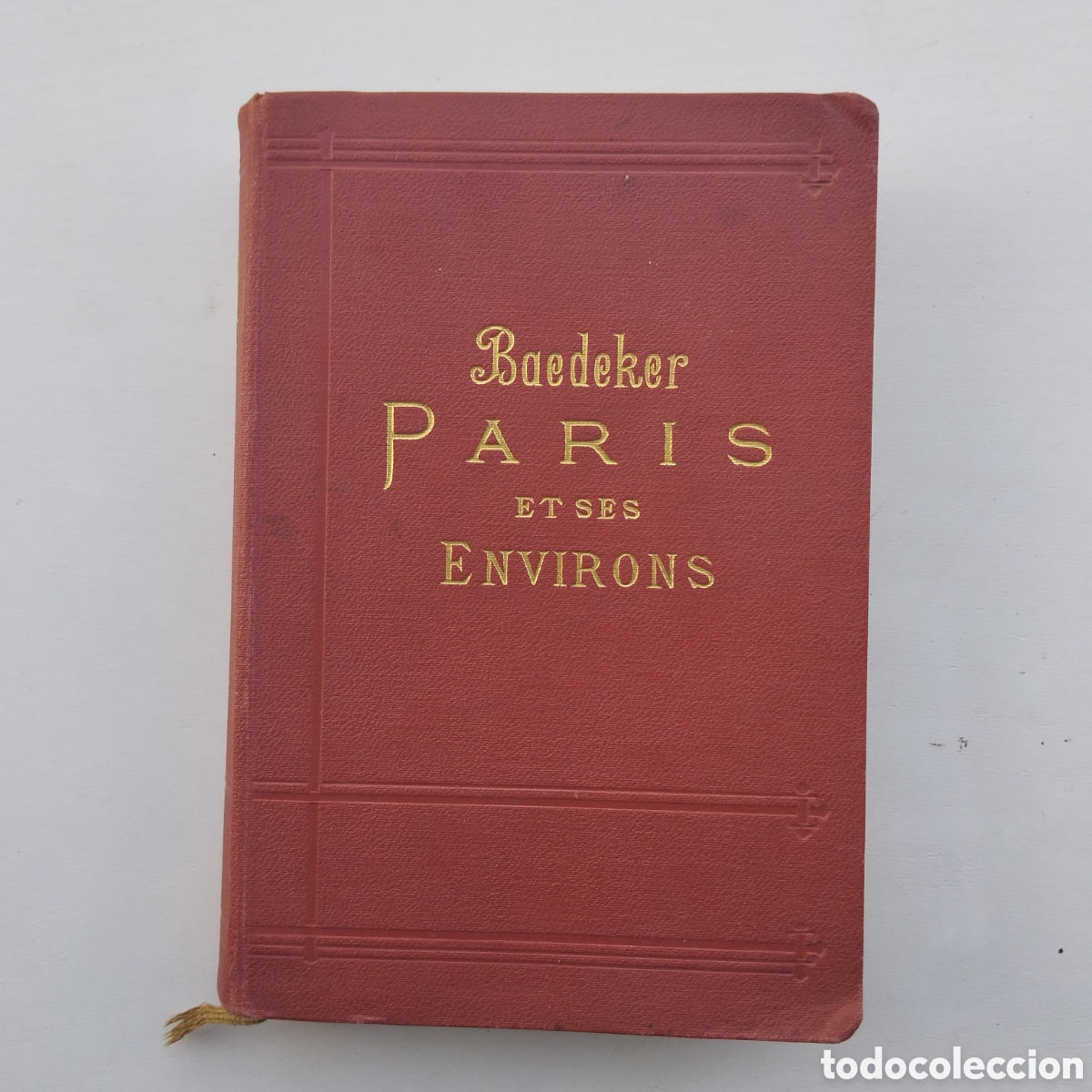 Libros antiguos: 1911 BAEDEKER PARIS ET SES ENVIRONS MANUEL DU VOYAGEUR KARL BAEDEKER