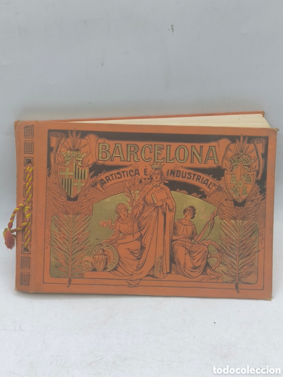 Libros antiguos: Barcelona art&iacute;stica e industrial 1915