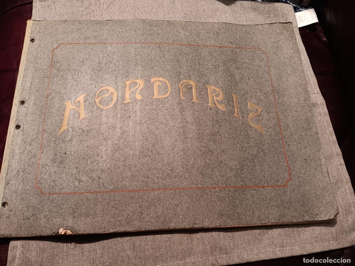 Libros antiguos: HERMOSO &Aacute;LBUM SOBRE MONTARIZ, PONTEVEDRA. 38,5 X 28,5 CM. CON EL GRABADO AL AGUAFUERTE. 1906 GALICIA