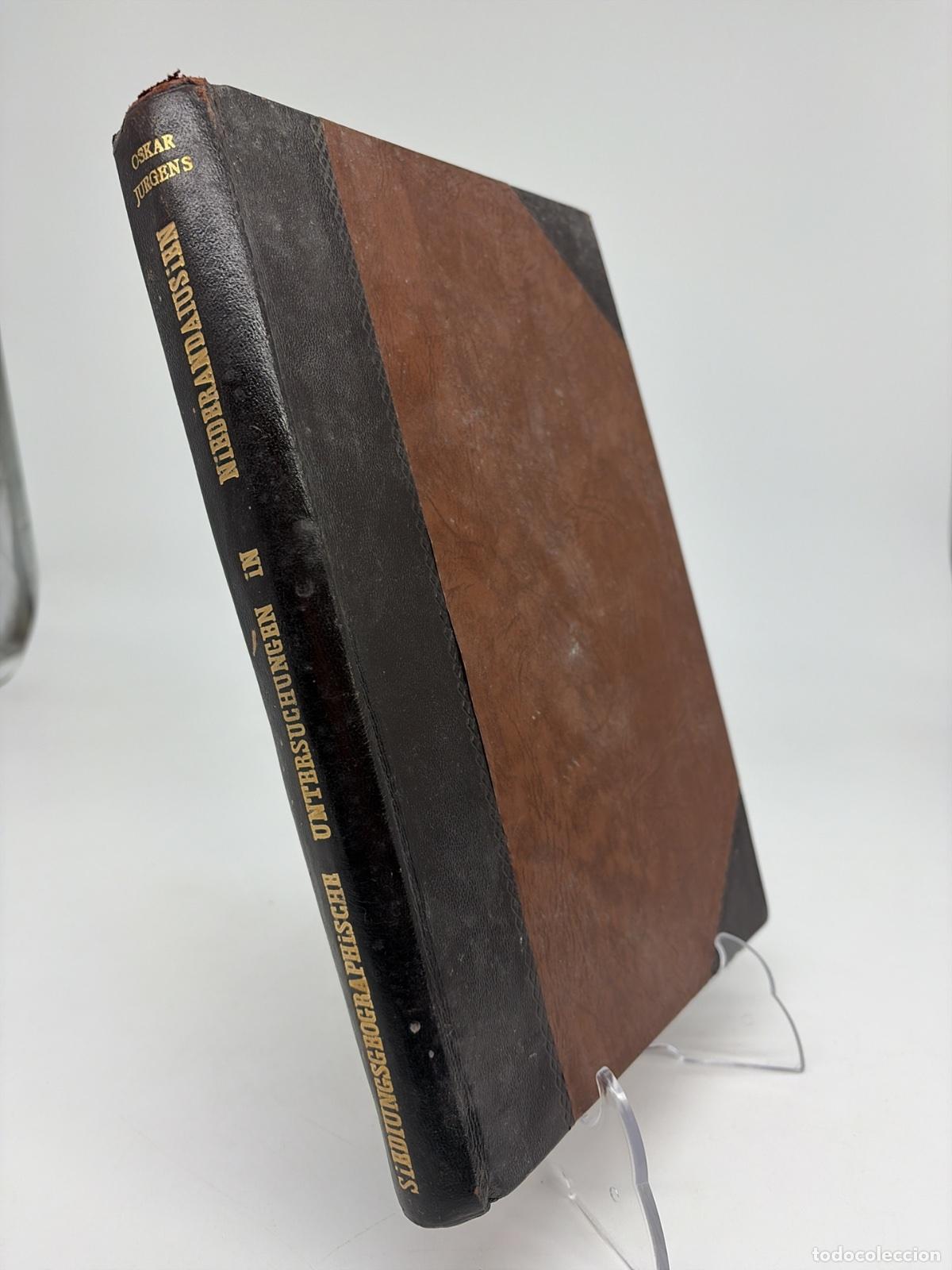 Libros antiguos: Siedlungsgeographische Untersuchungen in Niederandalusien | Georg Niemeier | 1935