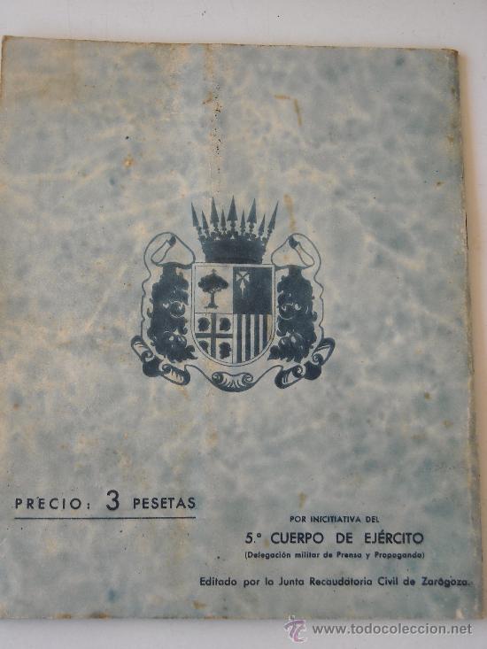 Libros antiguos: 5&ordm; CUERPO DE EJERCITO. ESTAMPAS DE LA GUERRA. - Foto 2
