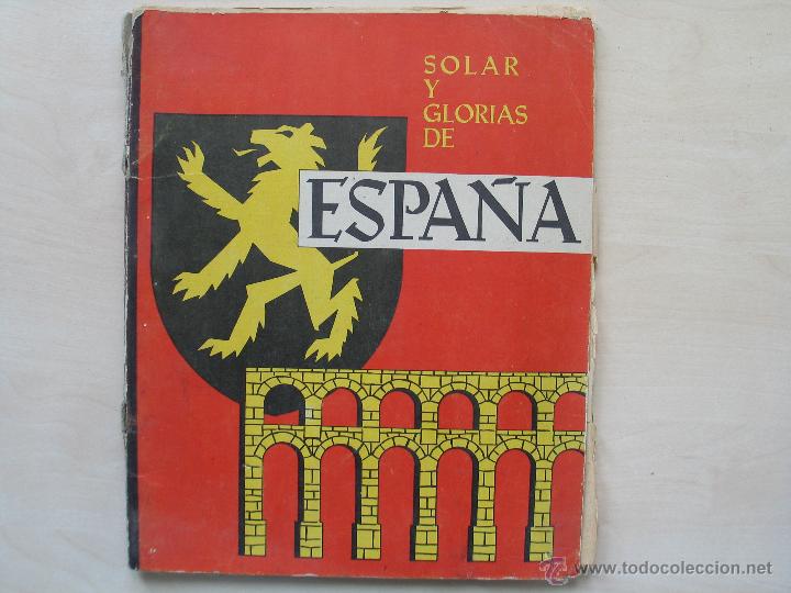 Libros antiguos: solar y glorias de espa&ntilde;a - Foto 1