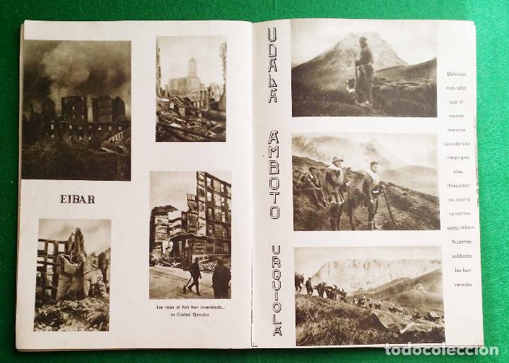 Libros antiguos: ESTAMPAS DE LA GUERRA DE IRUN A BILBAO - Foto 4