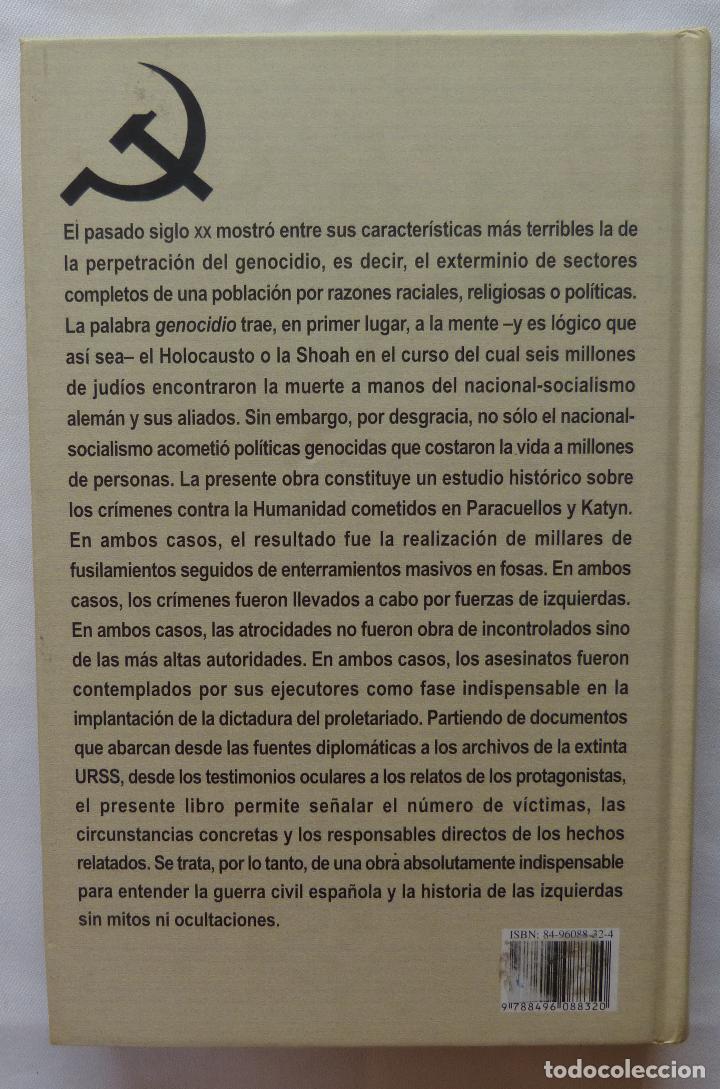 Libros antiguos: Libro Paracuellos-KATYN-3&ordf; Edicion,Cesar Vidal - Foto 4