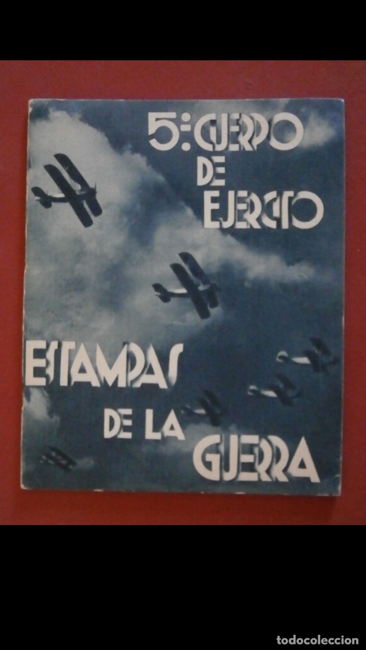 Libros antiguos: 5&ordm; Cuerpo del Ejercito. Estampas de la Guerra - Foto 1