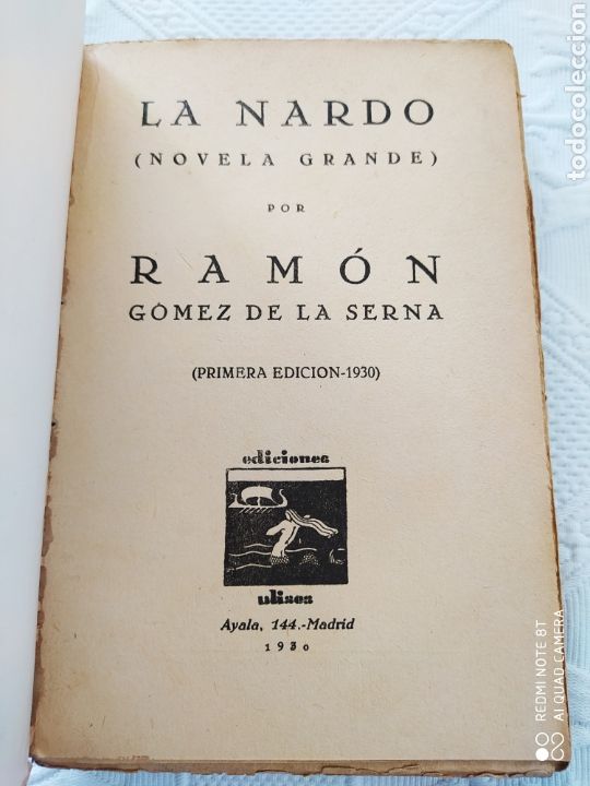 Libros antiguos: LA NARDO - RAM&Oacute;N G&Oacute;MEZ DE LA SERNA - Foto 5