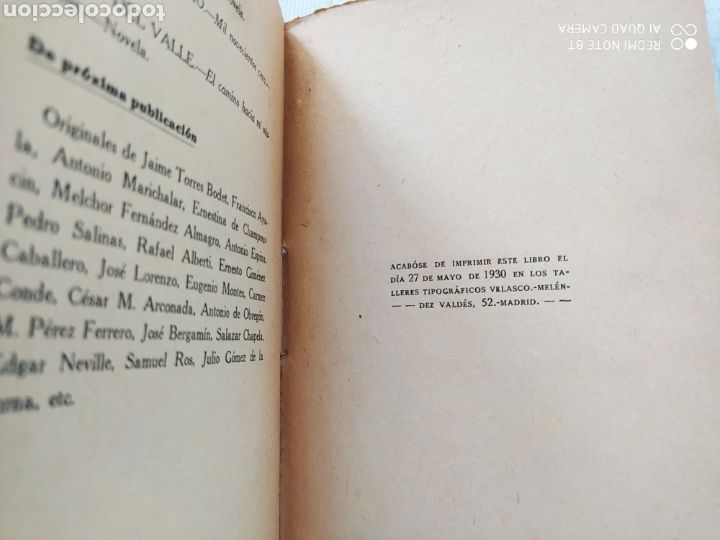 Libros antiguos: LA NARDO - RAM&Oacute;N G&Oacute;MEZ DE LA SERNA - Foto 8