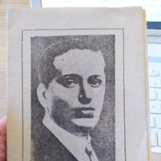 Libros antiguos: GUERRA CIVIL. CALVO SOTELO, PROTOMARTIR DE LA CRUZADA. LUIS DE GALINSODA,1937, FOLLETO DE 15 PAGINAS. Lote 240648265