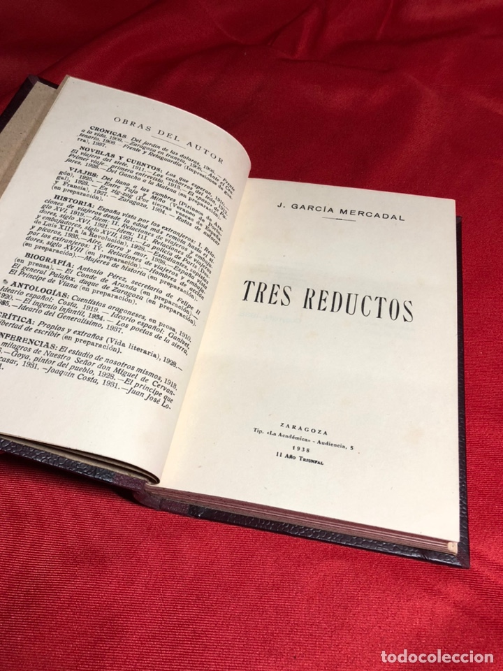 Libros antiguos: Tres reductos - Foto 4