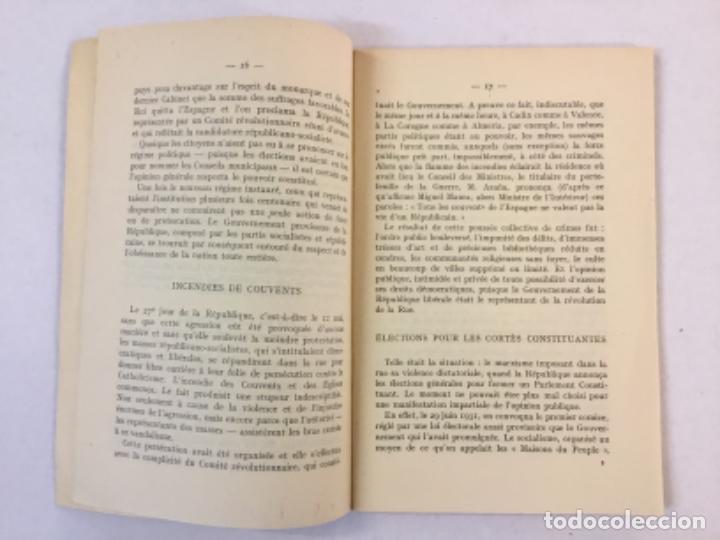 Libros antiguos: M&Eacute;DIATION EN ESPAGNE? - A.I.E. 1938. - Foto 5