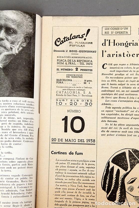 Libros antiguos: CATALANS! - N&ordm; 10 - 1938 - Foto 3