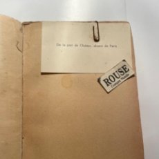 Libros antiguos: GUERRA CIVIL - MAX RIEGER ESPIONNAGE EN ESPAGNE 1938 AVEC SOIXANTE-DIX-HUIT CLICHES HORS -TEXTE PREF. Lote 359603095