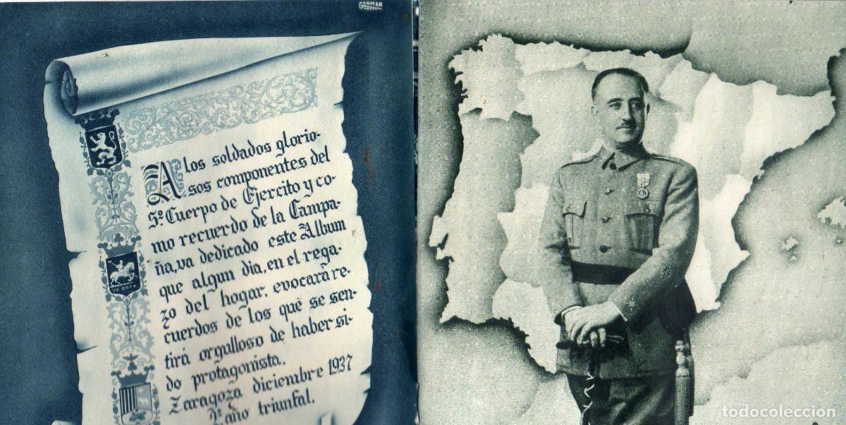 Libros antiguos: ESTAMPAS DE GUERRA 5&ordm; CUERPO DE EJERCITO - Foto 2