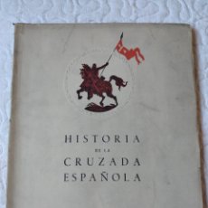 Libros antiguos: HISTORIA DE LA CRUZADA ESPAÑOLA GUERRA CIVIL 1944 MARINA Y AVIACION. Lote 400794509