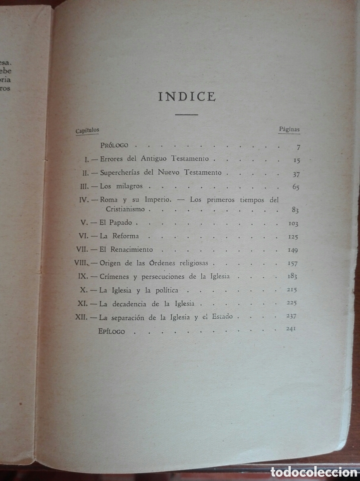 Libros antiguos: La ilglesia contra el poder civil - Foto 3