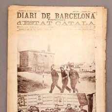 Libros antiguos: DIARI DE BARCELONA - NOVIEMBRE DE 1936 - GUERRA CIVIL