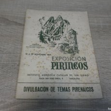 Libri antichi: ARKANSAS1980 LIBRO ESTADO DECENTE EXPOSICION PIRINEOS NOV 1959 DIVULGACION TEMAS PIRENAICOS LIG AMAR