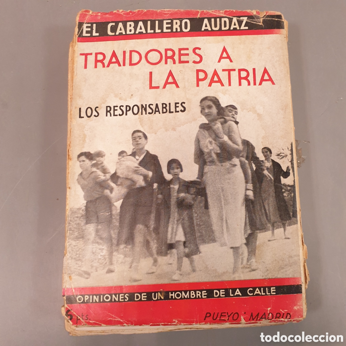 Libros antiguos: TRAIDORES A LA PATRIA 1935 - Foto 5