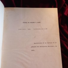 Libros antiguos: IMPRESIONES DE UN TESTIGO EN LA GÉNESIS DEL MOVIMIENTO NACIONAL, DE 1936. FORONDA Y GÓMEZ, MANUEL.