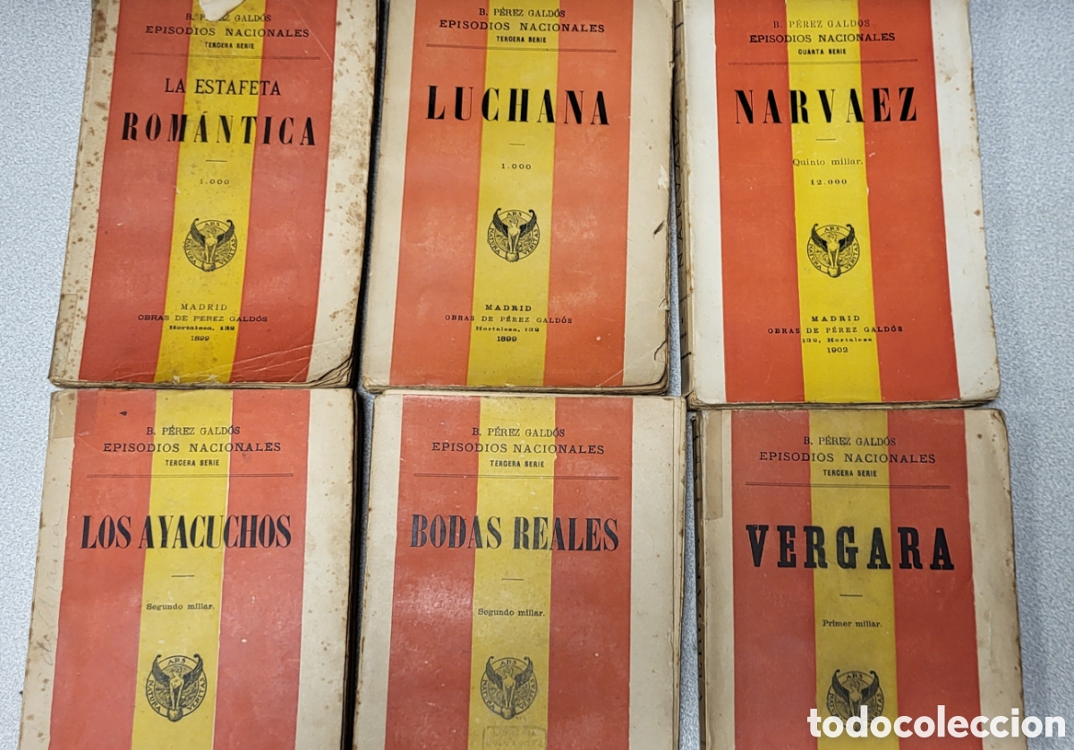 Libros antiguos: Episodios Nacionales - Foto 1