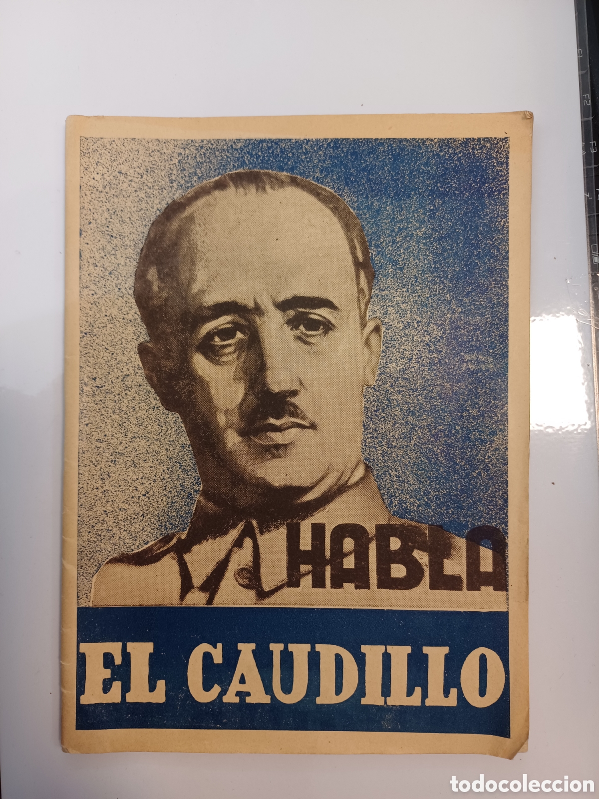 Libros antiguos: Habla el caudillo 1939 - Foto 1