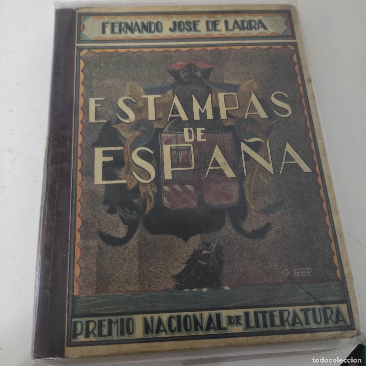 Libros antiguos: libro estampas de espa&ntilde;a - Foto 1
