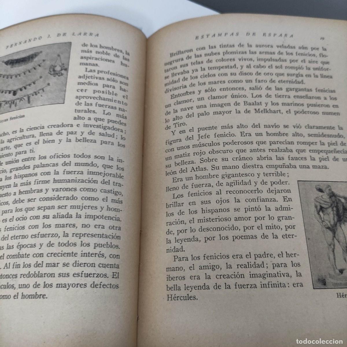 Libros antiguos: libro estampas de espa&ntilde;a - Foto 9