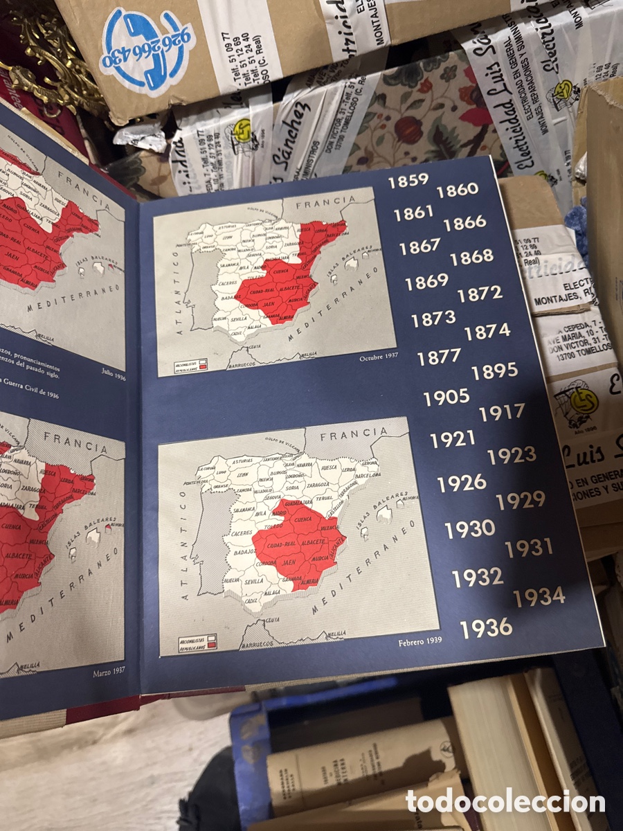 Libros antiguos: Espa&ntilde;a en llamas 1936 - Foto 3