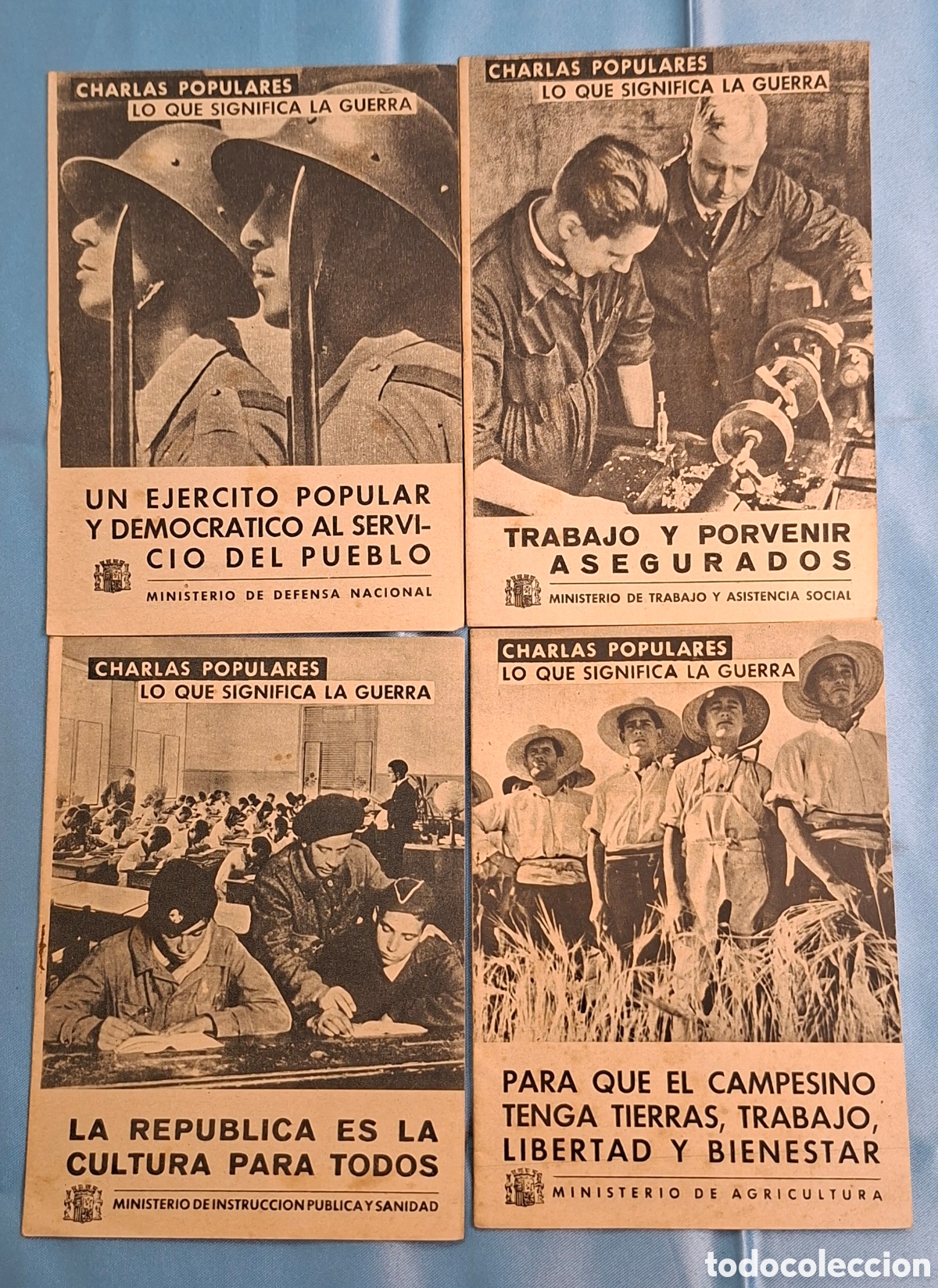 Libros antiguos: Charlas populares lo que significa la guerra