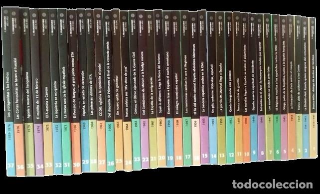 Antiquarische B&uuml;cher: EL FRANQUISMO A&Ntilde;O A A&Ntilde;O - COLECCION COMPLETA 37 LIBROS