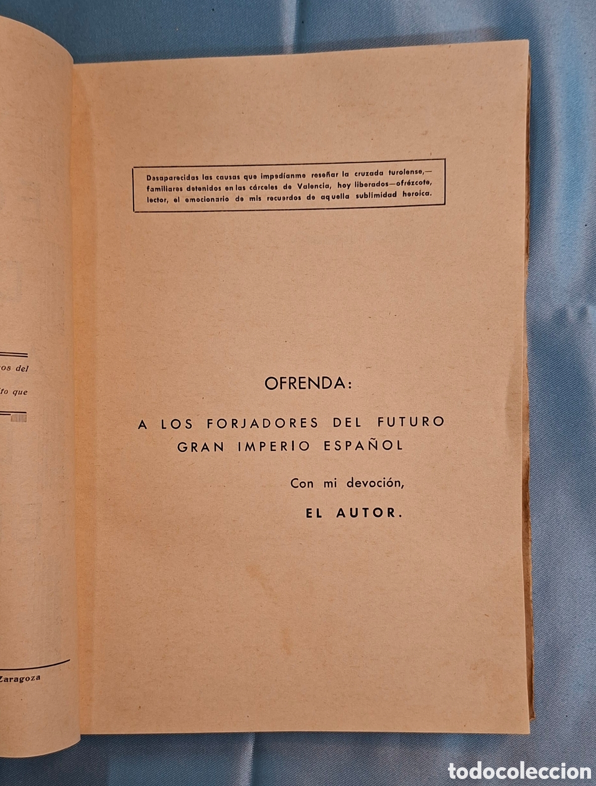 Libros antiguos: Ecos de la gesta de Teruel &ndash; Alonso Bea - Foto 3