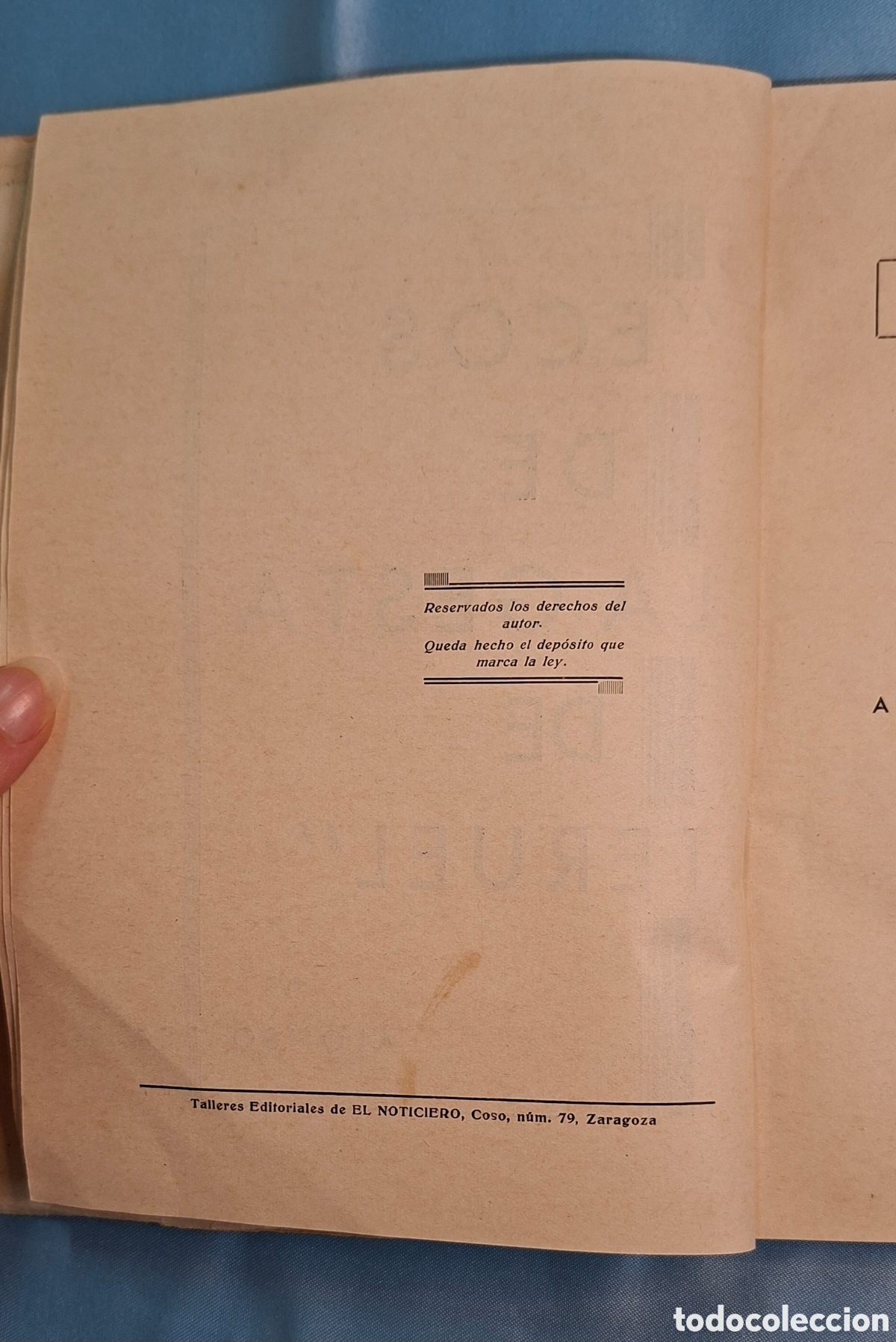Libros antiguos: Ecos de la gesta de Teruel &ndash; Alonso Bea - Foto 4