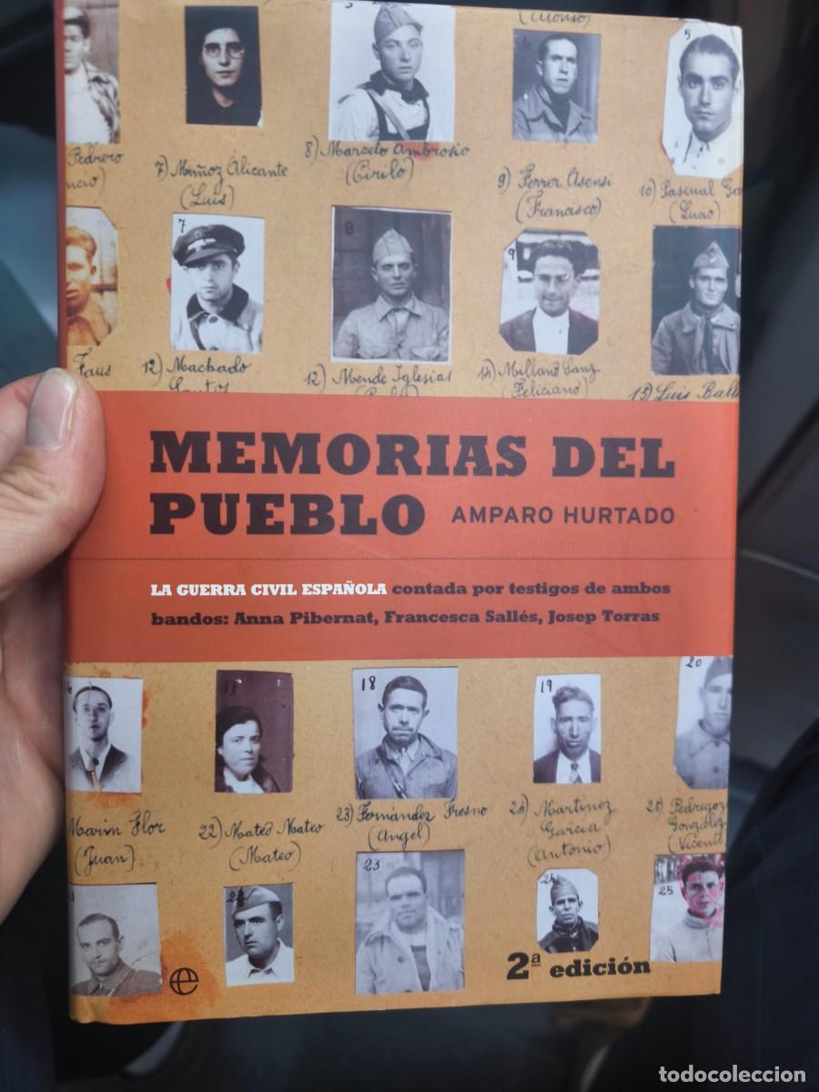 Libros antiguos: LIBRO MEMORIAS DEL PUEBLO