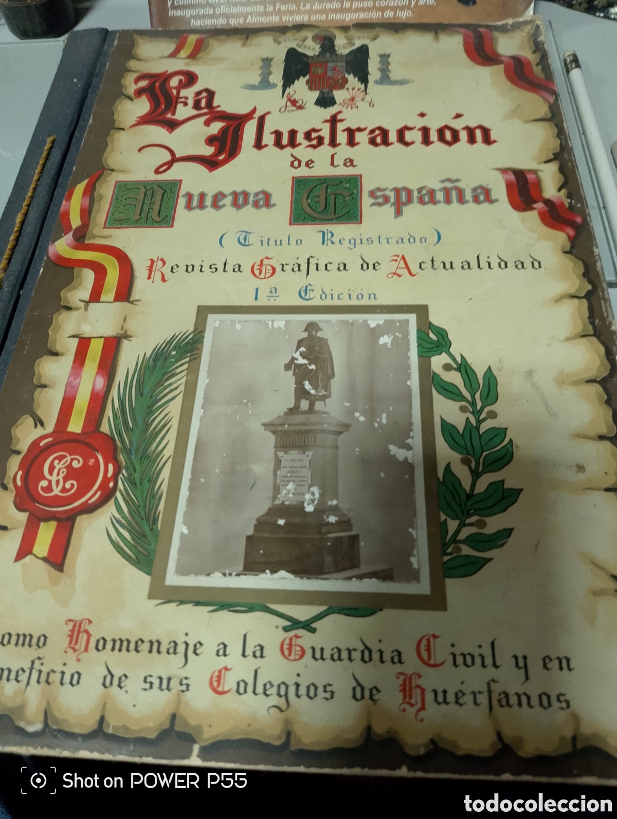 Libros antiguos: Libro la ilustraci&oacute;n de la nueva Espa&ntilde;a