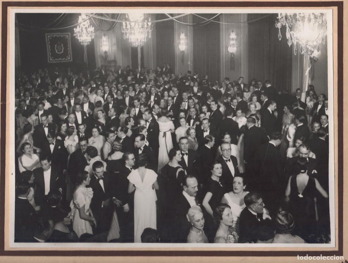 Libros antiguos: 25/I/1936 Barcelona,Rep&uacute;blica.Baile de la Cruz Roja,Hotel Ritz.Alta burguesia