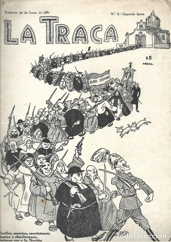 Antiquarische B&uuml;cher: LA TRACA n&ordm; 8 Valencia 20 junio 1931 , ejemplar &uacute;nico en la red